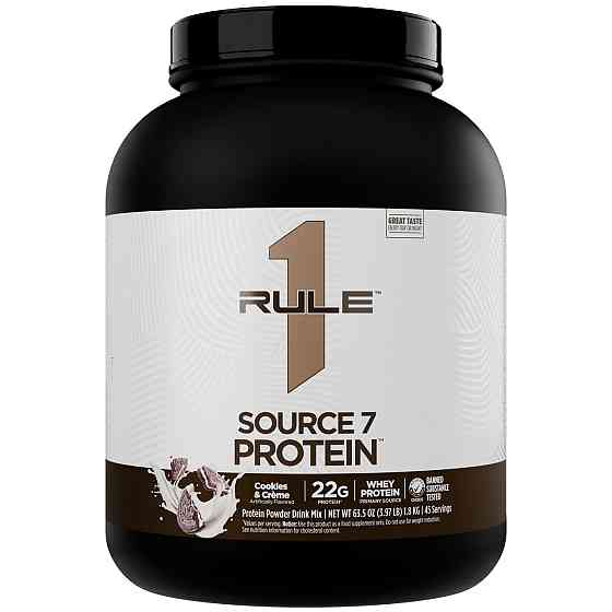 Протеин Rule 1 Source 7 Protein 1800gram (Печенье с кремом) Луцк