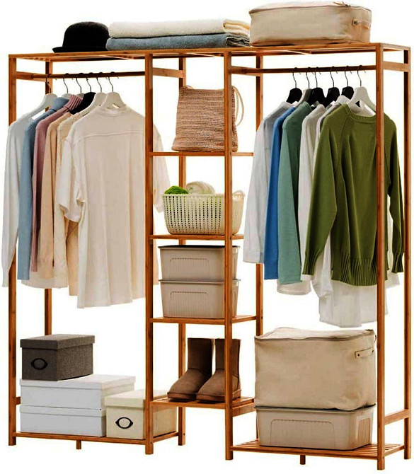 Стійка вішалка для одягу "Долна" мускат Миколаїв - фото 1