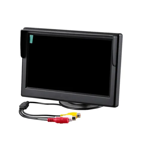 Автомобільний дисплей DS-5 екран 5" для камери заднього огляду (Чорний) Вінниця - фото 3