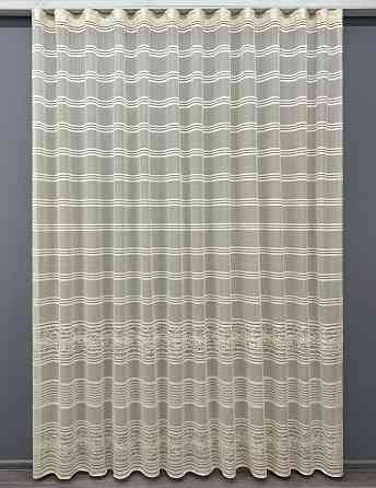 Тюль VR-Textil 1896т Lauren Жакард Бежевый 300х270 см (42-0839) Киев