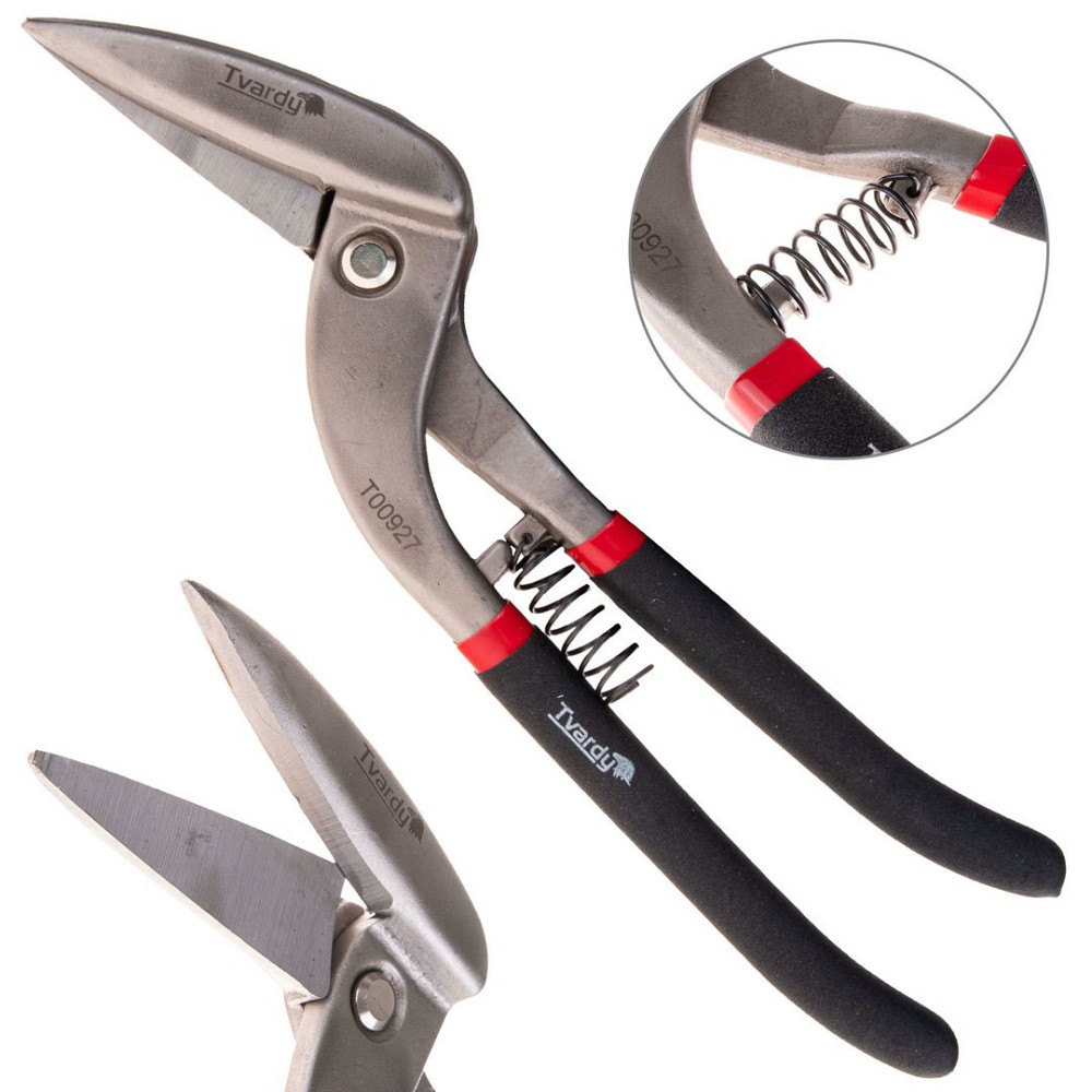 Ножиці різання бляхи typ Pelikan "Tvardy" 300 мм праві Киев - изображение 1