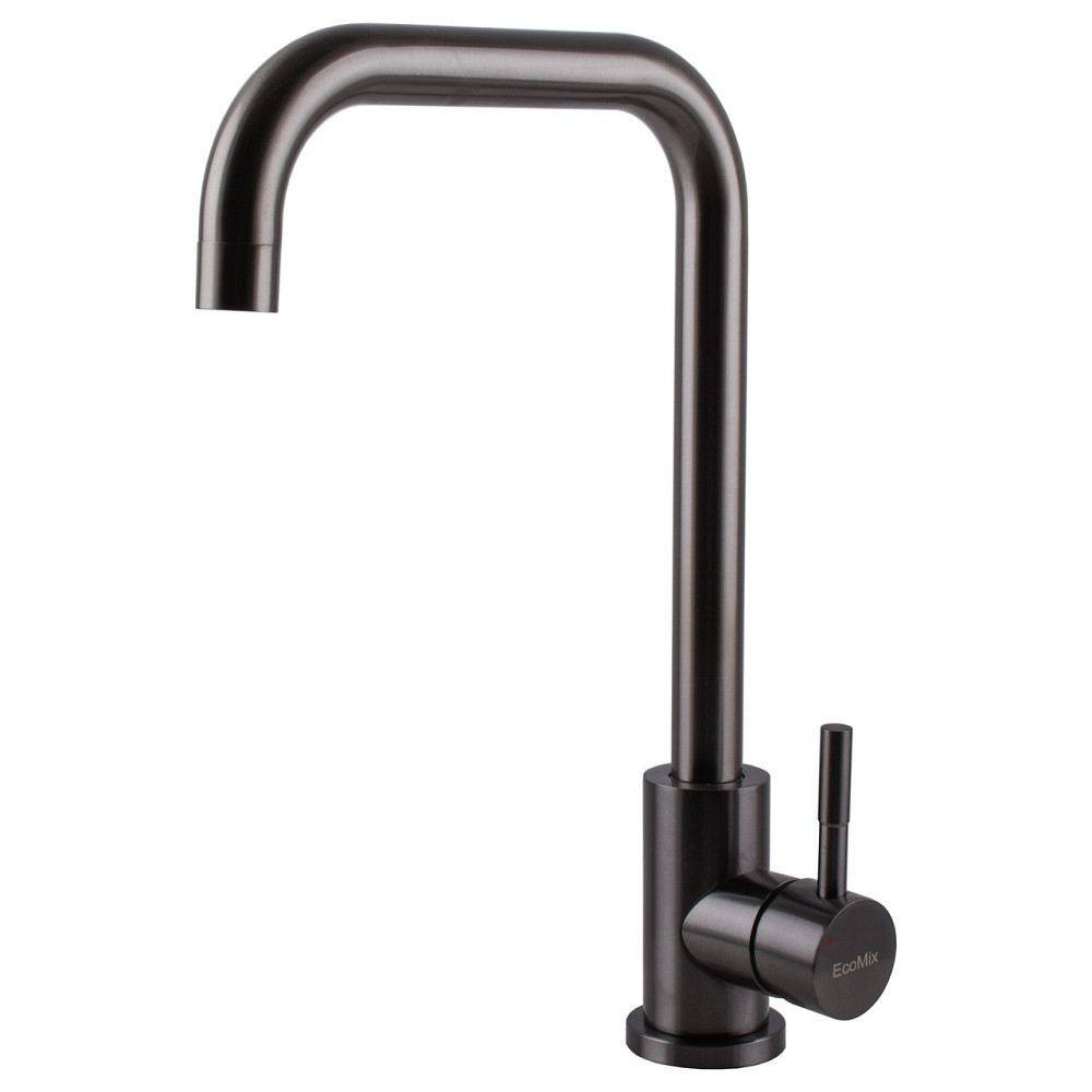 Змішувач для кухні EcoMIX Stella STE-203L-GP (000031570) Київ - фото 1