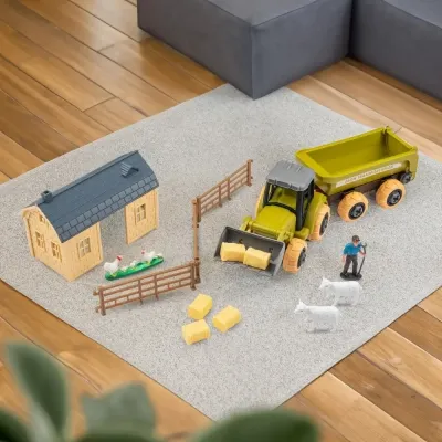 Ігровий набір Otamanko Веселий хутір (трактор із причепом і ферма з вівцями та курми) (8817K) Вінниця - фото 3