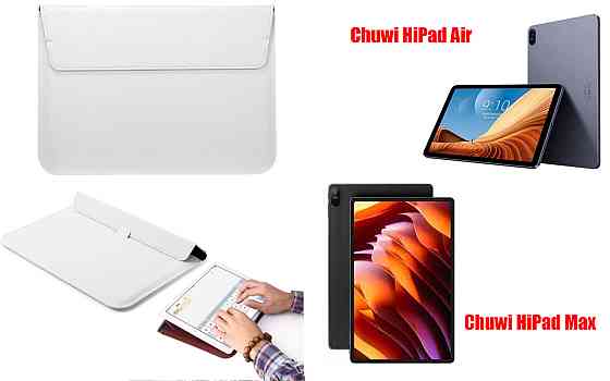 Чехол-конверт VitoCase для Chuwi HiPad Air, HiPad Max, с функцией подставки для планшета Белый Киев
