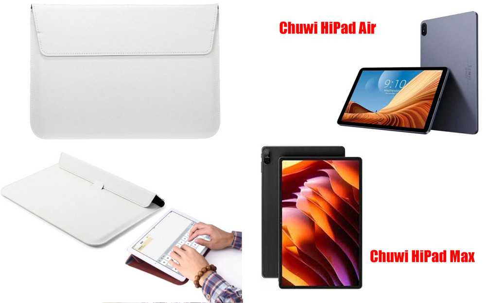 Чехол-конверт VitoCase для Chuwi HiPad Air, HiPad Max, с функцией подставки для планшета Белый Киев - изображение 1