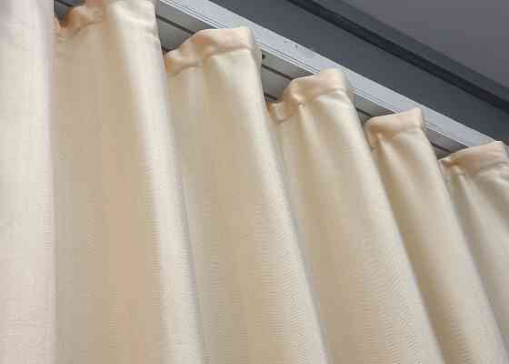 Шторна тканина жакард, колір кремовий 1735ш Київ