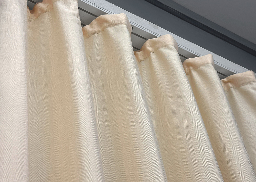 Шторна тканина жакард, колір кремовий 1735ш Київ - фото 5