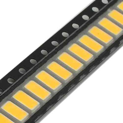 SMD LED светодиоды 5630/5730, 3В 0.2Вт 35–40 лм, 100 шт, тёплый белый, для подсветки и ремонта Киев