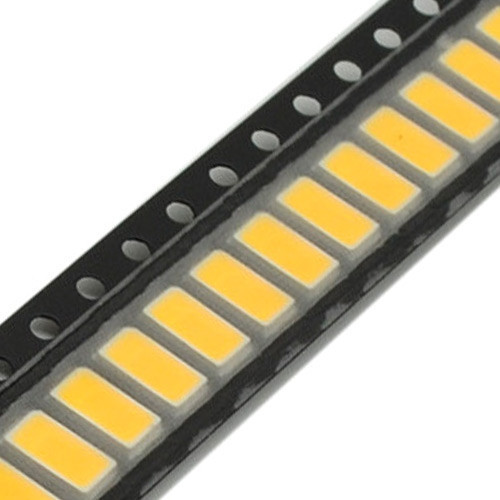 SMD LED светодиоды 5630/5730, 3В 0.2Вт 35–40 лм, 100 шт, тёплый белый, для подсветки и ремонта Киев - изображение 1