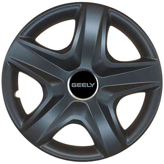 Автомобільні модельні ковпаки R15 SJS Geely 340 4шт, чорні Вінниця