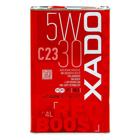 Моторне масло Xado Atomic Oil Red Boost 5W-30 4л Львів
