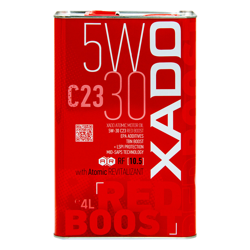 Моторне масло Xado Atomic Oil Red Boost 5W-30 4л Львів - фото 1