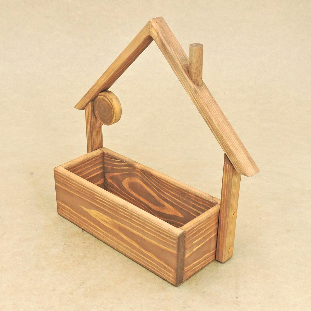 Полиця настінна для квітів "Олінда 35" мускат Миколаїв - фото 1