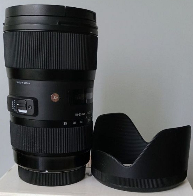 Об'єктив SIGMA 18-35mm. 1.8 DC for Canon. Київ - фото 5
