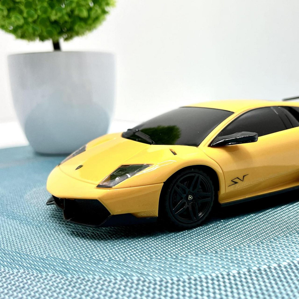 Машинка Lamborghini на радіокеруванні Автосвіт масштаб 1:24 Жовта (AR-2325) Чернігів - фото 5