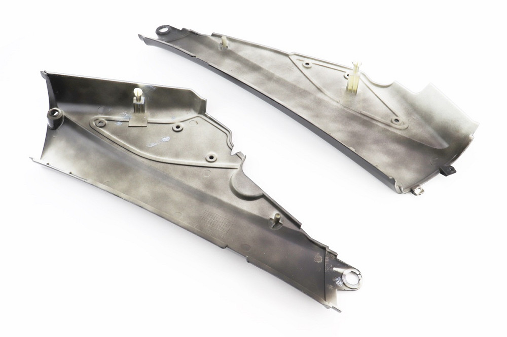 пластик - бічний середній лівий, правий к-кт 2шт, ЧОРНИЙ ГЛЯНЦЕВИЙ Киев - изображение 2