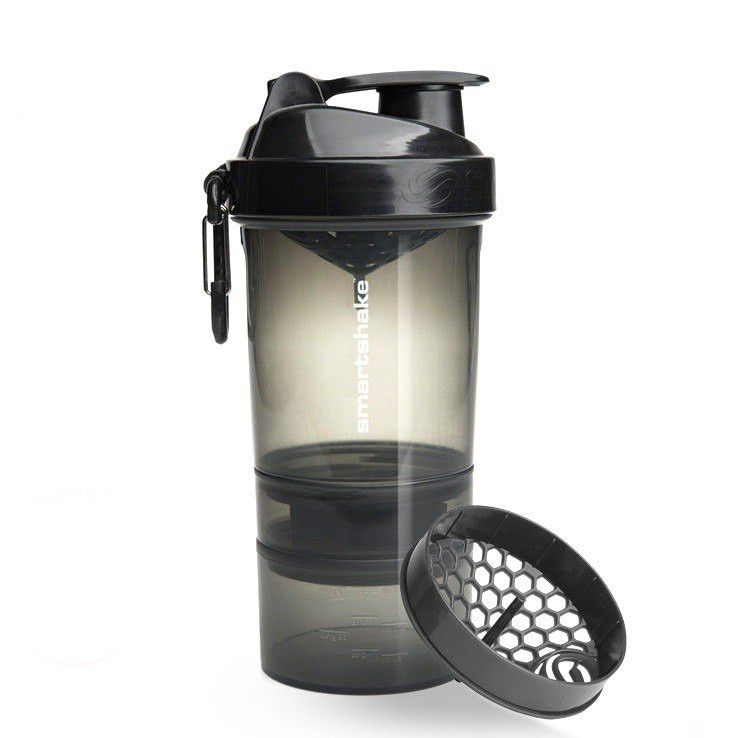 Шейкер спортивний SmartShake Original2GO 600ml Black Луцк - изображение 2
