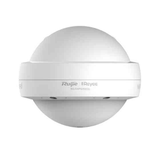 Точка доступу Ruijie Reyee RG-RAP6262(G) (AX1800, WiFi6, IP68 outdoor, -30/+65 C, 2xGE, 2x2, OMNI Ant, 2.4G: Харків
