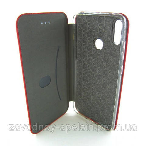 Чохол книжка Huawei Y7 2019 Momax Case (червоний) Одеса - фото 3
