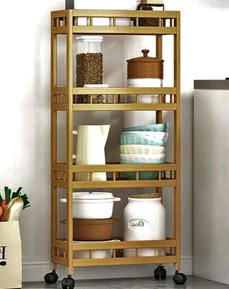 Етажерка на колесах "Сюард 40" сієна Миколаїв - фото 1