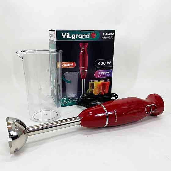 Легкий блендер для дома ViLgrand, Блендер для семейного использования смешивания крема GV-87 Львов