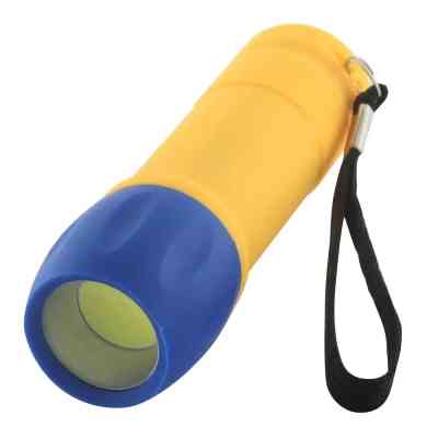 Фонарь Quantum Smile yellow+blue 3W COB 3xAAA 2шт/уп (QM-FL1045-PB) Винница