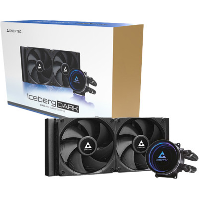 Система жидкостного охлаждения Chieftec Iceberg 240 DARK (CLC-240-BLK) Винница - изображение 11