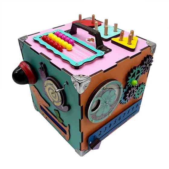 Развивающая игрушка Бизикуб TG200182, 23x23x23 см Винница