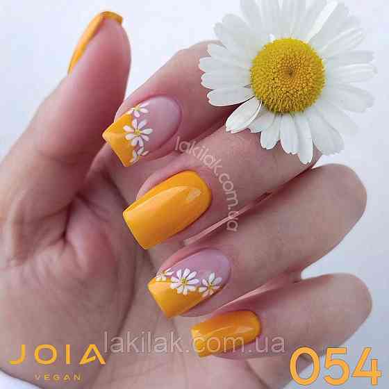 Гель-лак JOIA vegan 054 гірчично-жовтий, 6 мл Херсон