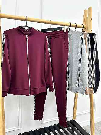 Спортивный женский костюм Leon батал 50-52, Марсала Киев