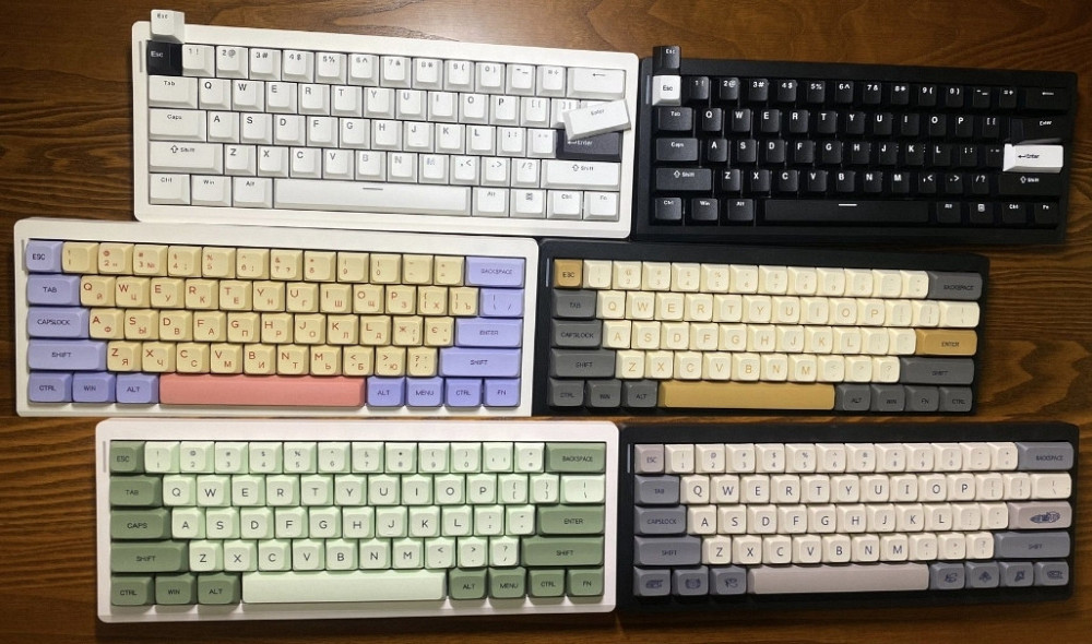 Кастомная GMK61. Беспроводная игровая механическая RGB хотсвапная клавиатура. Харьков - изображение 8
