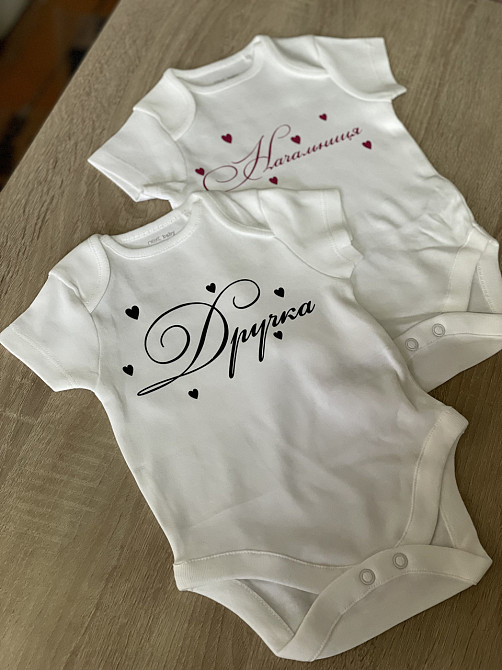 Детский боди с надписью под заказ Черновцы - изображение 2