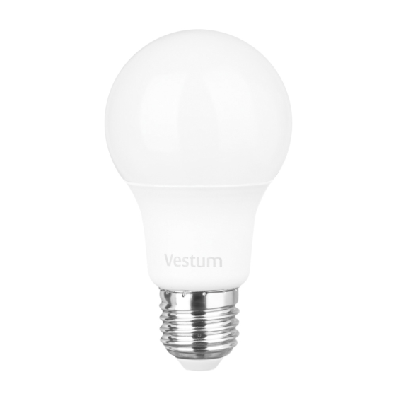 Світлодіодна лампа Vestum A60 12W 3000K 220V E27 1-VS-1104 Київ