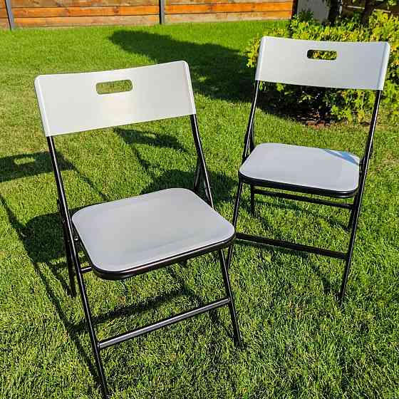 Складной белый стул Киев