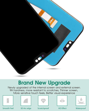Дисплей для Huawei P20 Lite / Nova 3e ANE-LX1 ANE-LX2 ANE-L22 ANE-L21 ANE-AL00, LCD екран із сенсором у зборі 5.84" + набір для вс Київ
