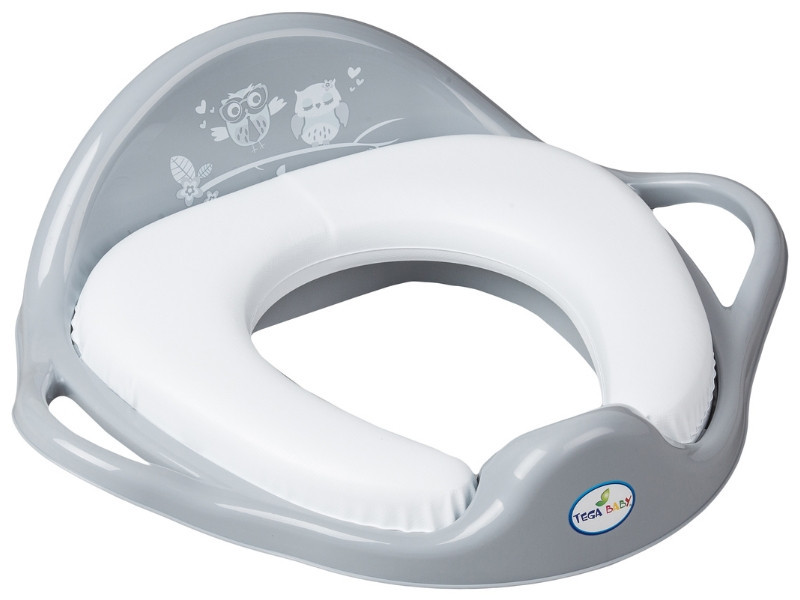 Накладка дитяча на сидіння унітазу OWLS grey Київ - фото 1