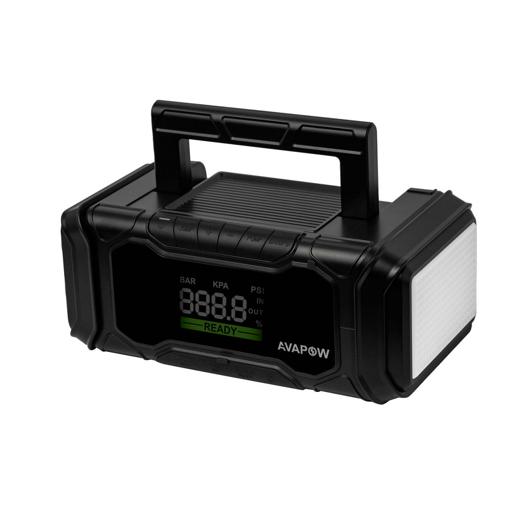 Пусковое устройство Jump Starter с компрессором для авто AVAPOW AP6 (4000A) 74,0Wh/20000mAh Киев - изображение 4