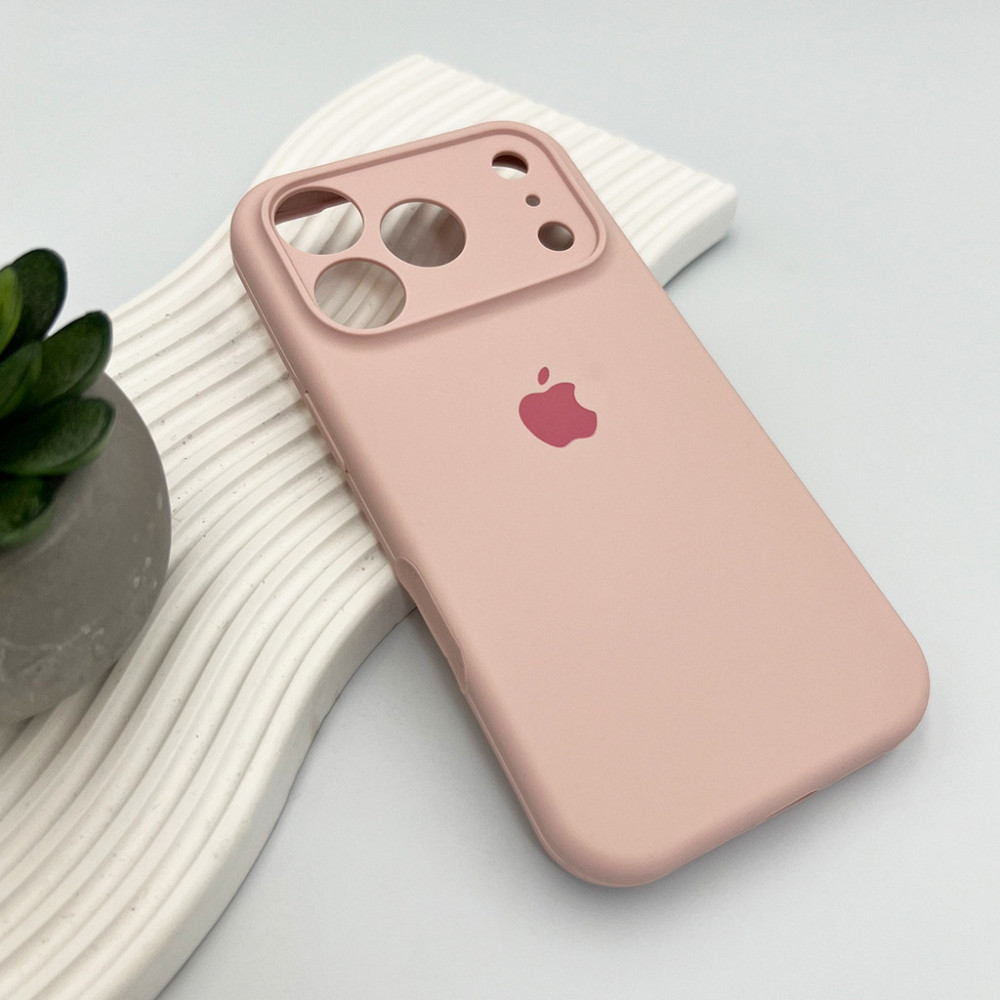 Чохол для смартфона Silicone Full Case AA Camera Protect for Apple iPhone 17 Pro Max 15,Pink Sand Київ - фото 4