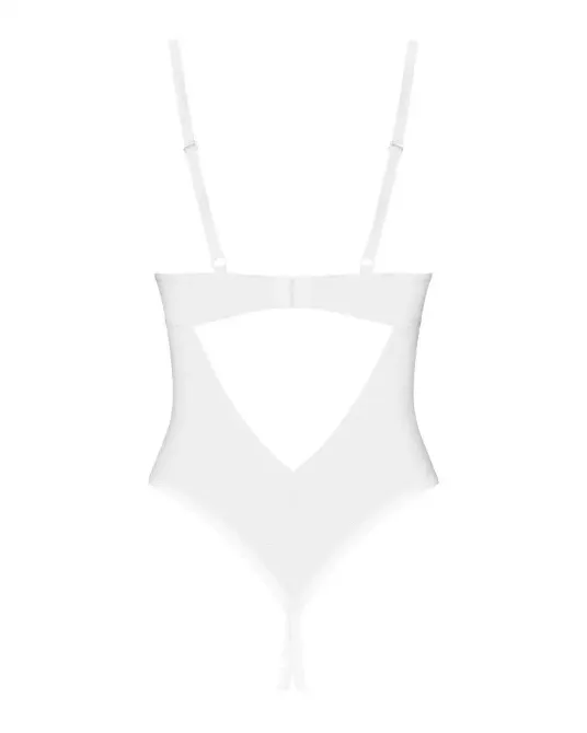Боді Obsessive Alissium crotchless teddy XL/2XL Львів - фото 4