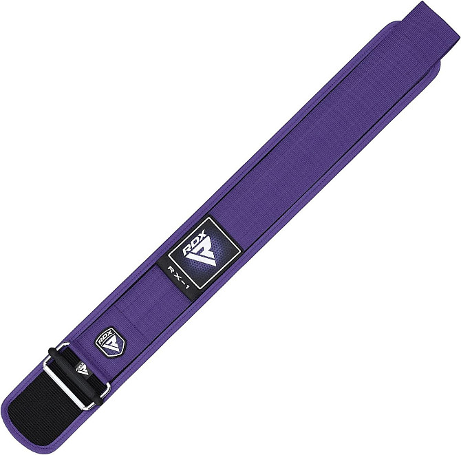 Пояс для важкої атлетики RDX RX1 Weight Lifting Belt Purple XS Кам'янське - фото 7