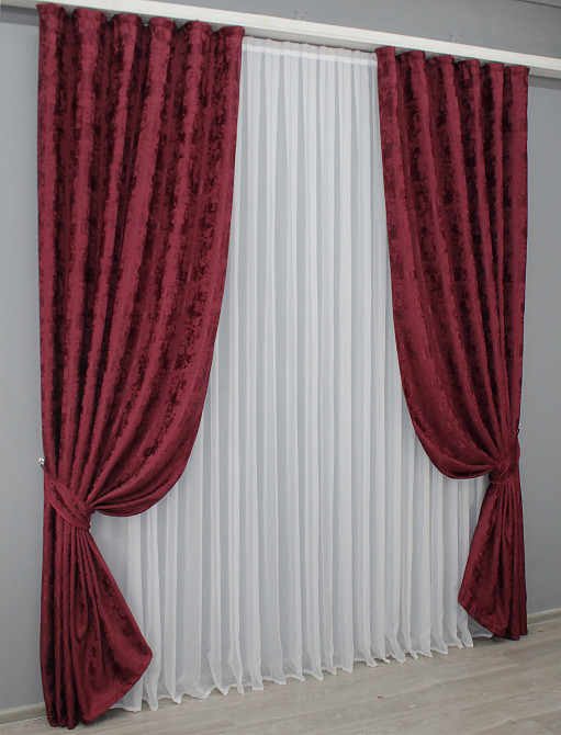 Шторная ткань жаккард, коллекция 