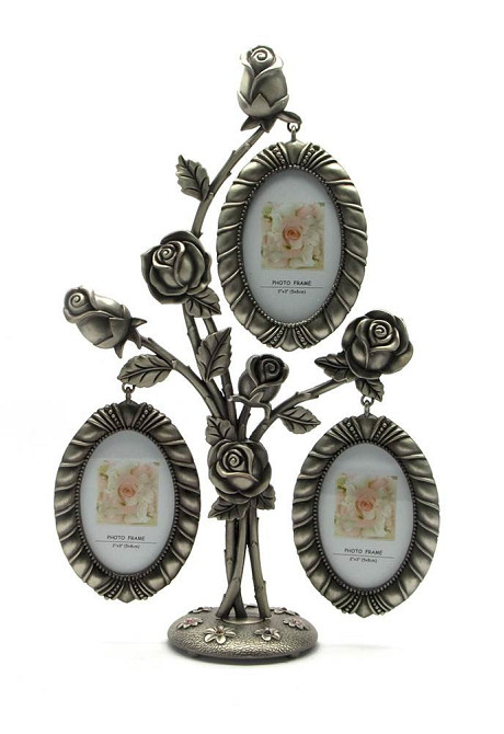 Фоторамка "квітка" (3 фото) Київ - фото 1