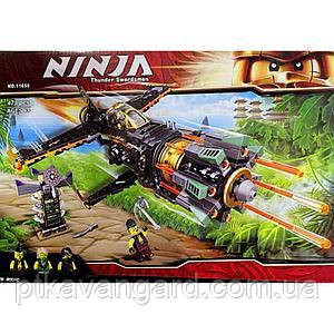 Конструктор блоковий Ninjago літак винищувач 473 деталі 11658 Хмельницький - фото 4
