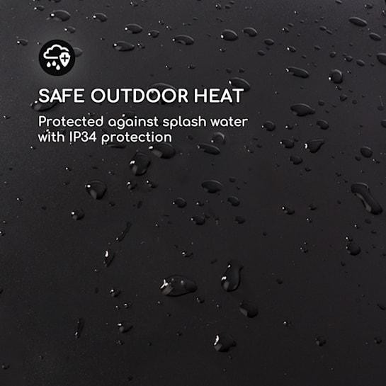 Інфрачервоний нагрівач Rising Sun Radiant 2500 Вт Blumfeldt Німеччина Рівне - фото 8