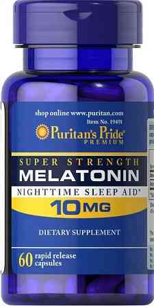 Мелатонин Puritans Pride Melatonin 10 mg 120 капсул Киев