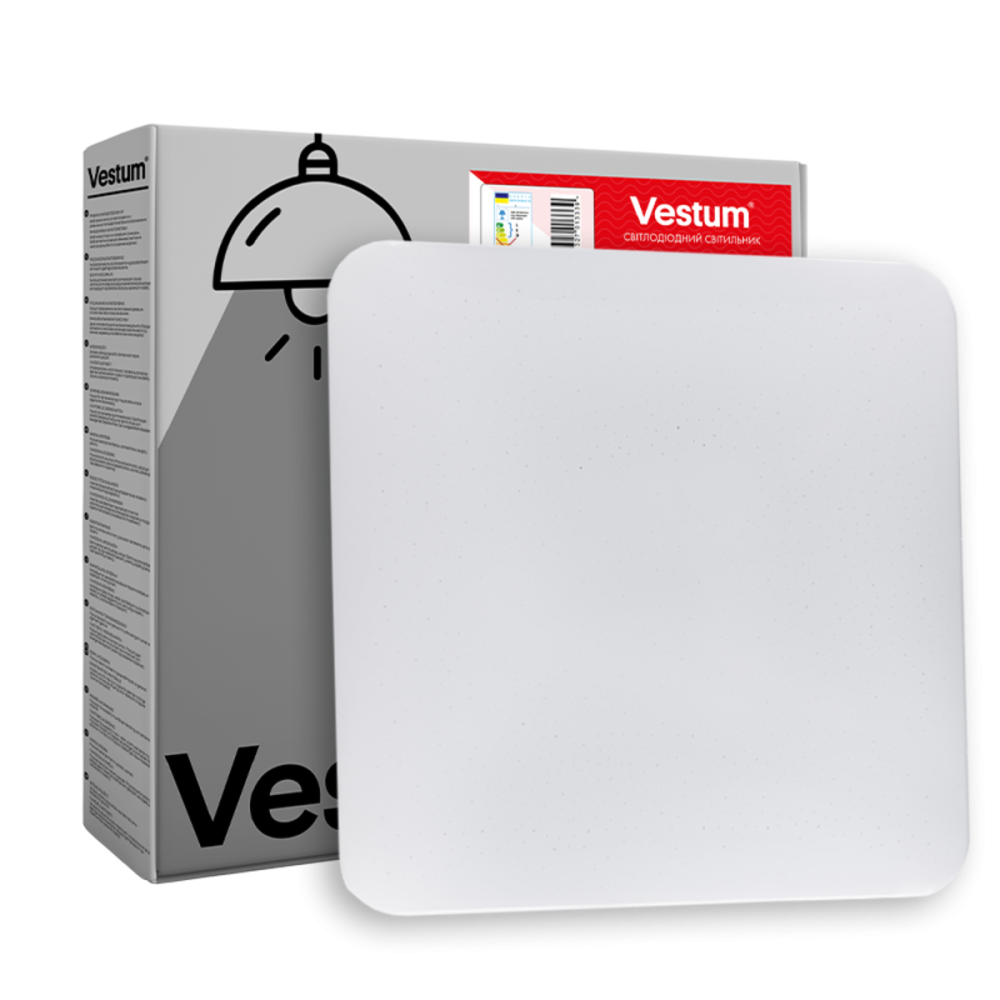 QUATRO матовий 20W 350*350*60мм 4000К Київ - фото 1