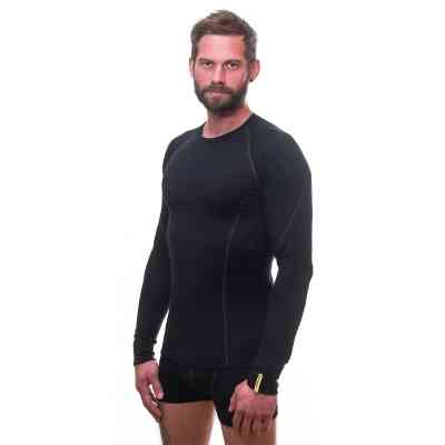 Термокофта Sensor Merino Active LS black 11109033 XXL (SM11MA-black-XXL) Вінниця