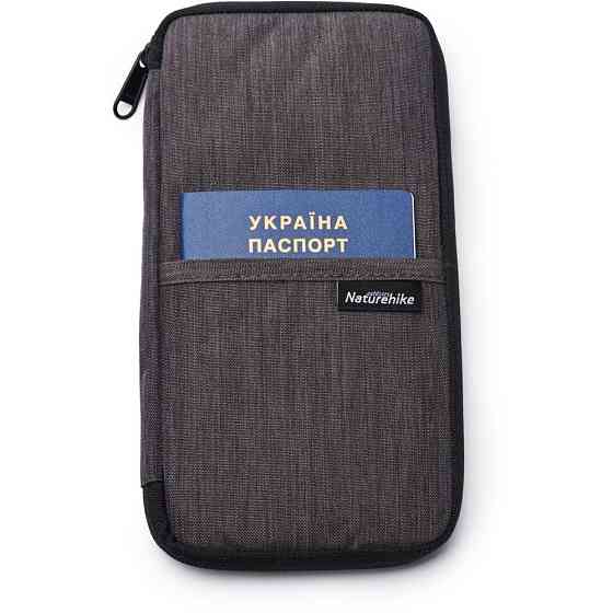 Органайзер Naturehike Travel document package NH17C001-B, сірий Київ