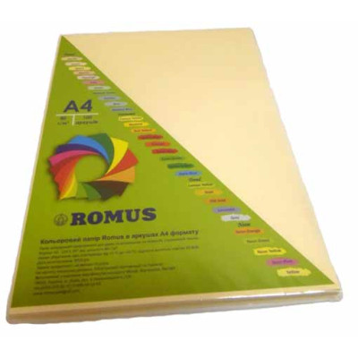 Бумага Romus A4 80 г/м2 100sh Creamy (R50539) Винница - изображение 1