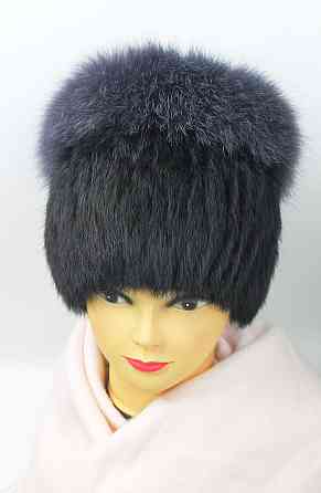 Шапка хутряна жіноча кубанка Rex Ребеккка Графітовий Харків